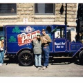 The Stevens Point Brewery's advertisement brewery truck.